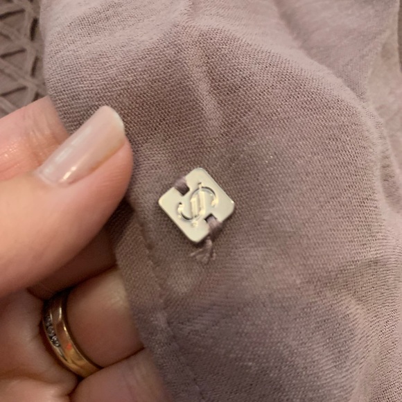 SYKE Joy KIMONO Mauve Swim Cover-up One Size Tassel Tie - Picture 3 of 15